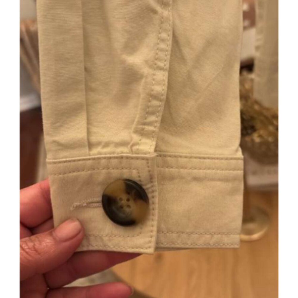 Cabi Cream Utility Field Jacket - Size M - Picture 4 of 6